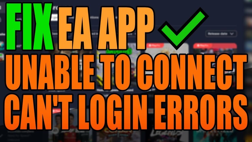 How To Fix Ea.com unable To connect