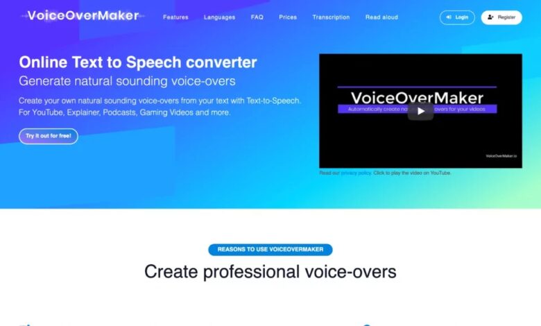 Voiceovermaker Alternatives