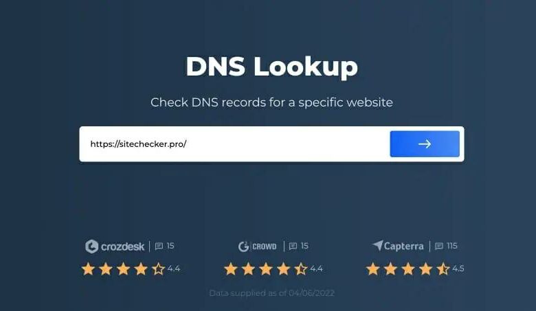 Online Tools To Check DNS Records